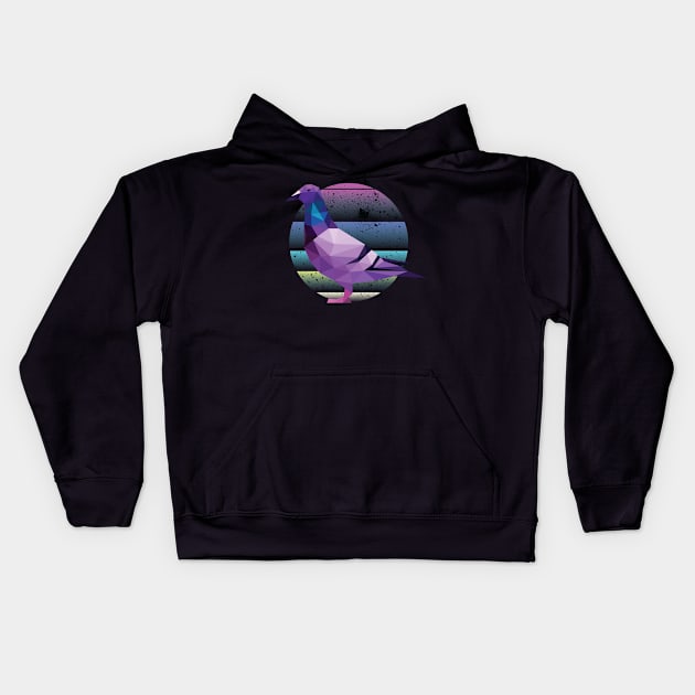 Pigeon Kids Hoodie by mutarek